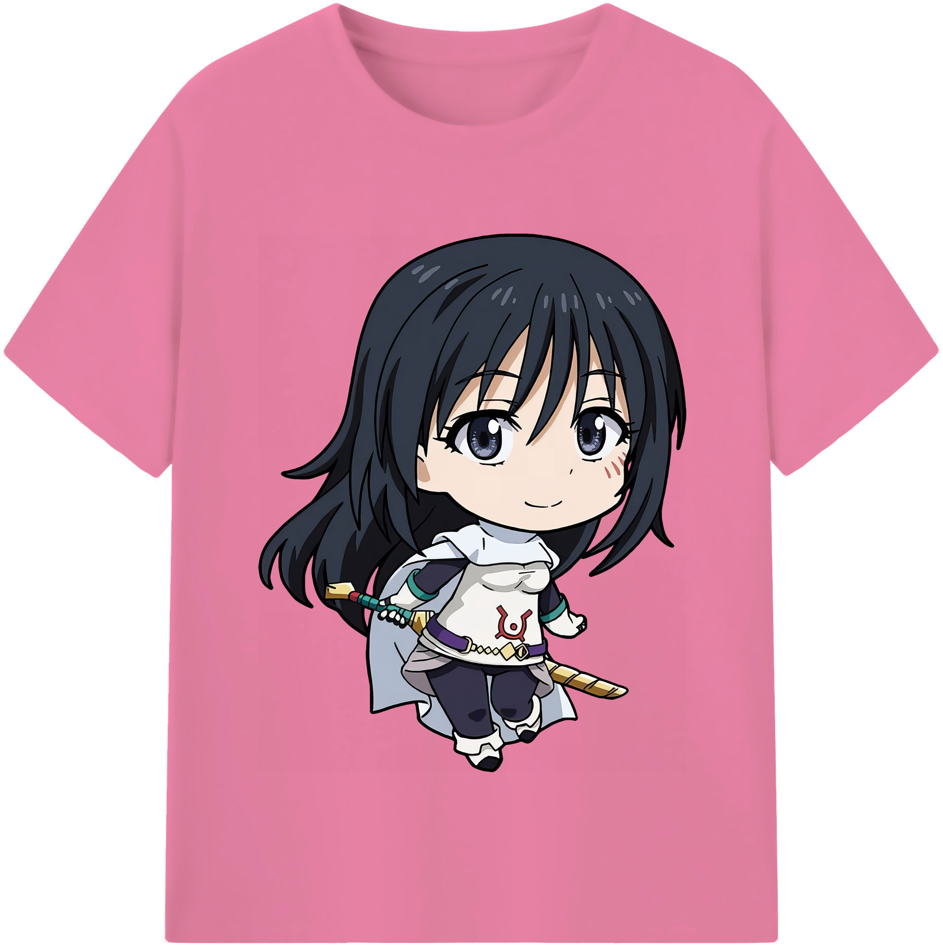 （画像用） 転スラ Regarding Reincarnated to Slime 綿100％半袖Tシャツ（フロントプリント）